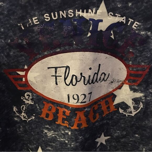 Dreamsicle Soft inner fleece cropped Florida Sweatshirt - Picture 3 of 7